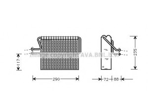 AVA QUALITY COOLING RTV004 garintuvas, oro kondicionierius 
 Oro kondicionavimas -> Garintuvas
7701038212