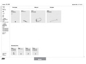 DINEX 247100035 išmetimo sistema 
 Išmetimo sistema -> Išmetimo sistema, visa