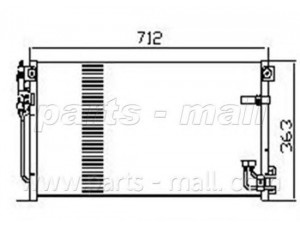 PARTS-MALL PXNCG-009 kondensatorius, oro kondicionierius
MN151100, MR500441