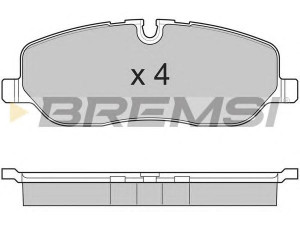 BREMSI BP3206 stabdžių trinkelių rinkinys, diskinis stabdys 
 Techninės priežiūros dalys -> Papildomas remontas
LR019618, SEE500020, SFP500010