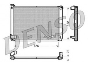 DENSO DRM51005 radiatorius, variklio aušinimas 
 Aušinimo sistema -> Radiatorius/alyvos aušintuvas -> Radiatorius/dalys
1604120352, 1604120353