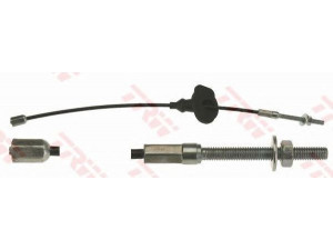 TRW GCH397 trosas, stovėjimo stabdys 
 Stabdžių sistema -> Valdymo svirtys/trosai
1228027, 98AG2853AH