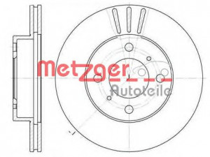 METZGER 6557.10 stabdžių diskas 
 Stabdžių sistema -> Diskinis stabdys -> Stabdžių diskas
MB699282, MB699283, MB699585, MB950922