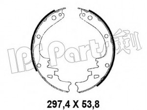 IPS Parts IBL-4023 stabdžių trinkelė
EISNX462