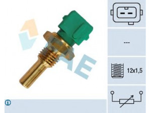 FAE 33360 siuntimo blokas, aušinimo skysčio temperatūra 
 Elektros įranga -> Jutikliai
89422-87701-000, E8 GY 10884 B