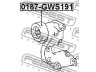 FEBEST 0187-GWS191 įtempiklio skriemulys, V formos rumbuotas diržas 
 Diržinė pavara -> V formos rumbuotas diržas/komplektas -> Įtempiklio skriemulys
16620-31060