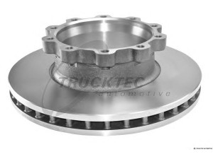 TRUCKTEC AUTOMOTIVE 04.35.080 stabdžių diskas
1367735, 1386686, 1402272, 1852817
