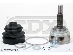 CDX 781 jungčių komplektas, kardaninis velenas 
 Ratų pavara -> Sujungimai/komplektas