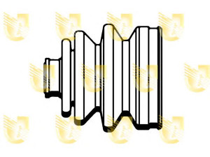 UNIGOM 313067 gofruotoji membrana, kardaninis velenas 
 Ratų pavara -> Gofruotoji membrana
MB526274, MB526275, MB896069