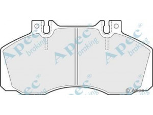 APEC braking PAD658 stabdžių trinkelių rinkinys, diskinis stabdys
0014201520, 0024205720, 0024206220