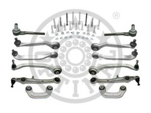 OPTIMAL G8-560 jungčių komplektas, rato pakaba 
 Ašies montavimas/vairavimo mechanizmas/ratai -> Valdymo svirtis/pasukamosios svirties sujungimas -> Vairo trauklės (valdymo svirtis, išilginis balansyras, diago
4F0498998