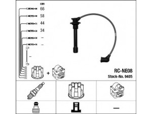 NGK 9405 uždegimo laido komplektas 
 Kibirkšties / kaitinamasis uždegimas -> Uždegimo laidai/jungtys
1N01-18-140, 1N02-18-140, 22440-53Y11