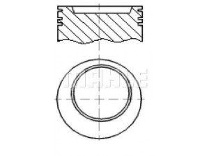 MAHLE ORIGINAL S14285 stūmoklis 
 Variklis -> Cilindrai/stūmokliai
90500869