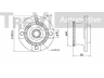TREVI AUTOMOTIVE WB1288 rato guolio komplektas 
 Ašies montavimas/vairavimo mechanizmas/ratai -> Rato stebulė/montavimas -> Rato guolis
8973406