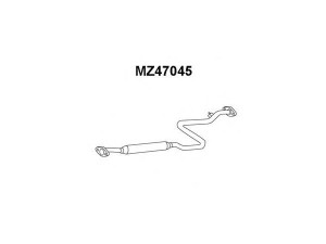 VENEPORTE MZ47045 priekinis duslintuvas 
 Išmetimo sistema -> Duslintuvas
FP2740300A, FS9940300, FS9940300A