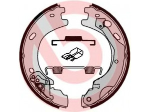 BREMBO S 44 510 stabdžių trinkelių komplektas, stovėjimo stabdis 
 Stabdžių sistema -> Rankinis stabdys
SFS500010