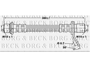 BORG & BECK BBH6752 stabdžių žarnelė 
 Stabdžių sistema -> Stabdžių žarnelės
9008094065, 9008094067