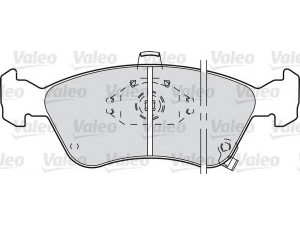 VALEO 598478 stabdžių trinkelių rinkinys, diskinis stabdys 
 Techninės priežiūros dalys -> Papildomas remontas
04465-05020, 04465-05030, 04465-05040