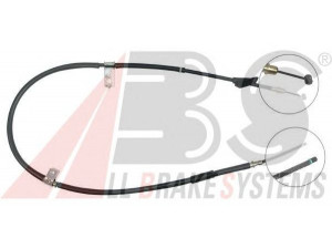 A.B.S. K14057 trosas, stovėjimo stabdys 
 Stabdžių sistema -> Valdymo svirtys/trosai
59760-02010, 59760-02020