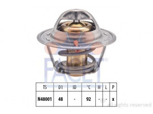 FACET 7.8376S termostatas, aušinimo skystis 
 Aušinimo sistema -> Termostatas/tarpiklis -> Thermostat
036 121 113 B