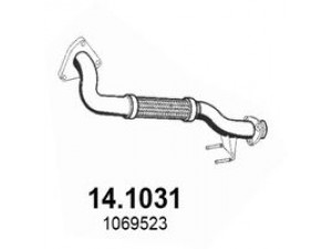 ASSO 14.1031 išleidimo kolektorius 
 Išmetimo sistema -> Išmetimo vamzdžiai
1069523, 1069524, 1076002, 1483990