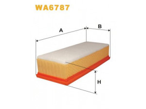 WIX FILTERS WA6787 oro filtras 
 Filtrai -> Oro filtras
1K0 129 620 L, 1K0129620E, 1K0129620E