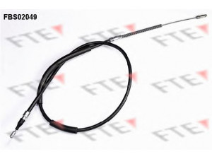 FTE FBS02049 trosas, stovėjimo stabdys 
 Stabdžių sistema -> Valdymo svirtys/trosai
291 609 702 A, 291 609 702 C, 291 609 702 E