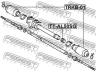 FEBEST TT-AL50SG montavimas, vairavimo pavara 
 Vairavimas -> Vairavimo mechanizmo montavimas
45522-10080