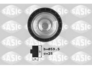 SASIC 1620031 kreipiantysis skriemulys, V formos rumbuotas diržas 
 Diržinė pavara -> V formos rumbuotas diržas/komplektas -> Laisvasis/kreipiamasis skriemulys
575173, 9637024080, 575173