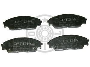 OPTIMAL 9571 stabdžių trinkelių rinkinys, diskinis stabdys 
 Techninės priežiūros dalys -> Papildomas remontas
45022SF1000, 45022SF1010, 45022SF1020