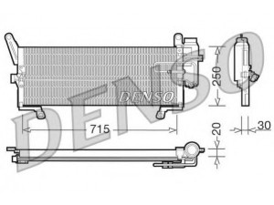 DENSO DCN09094 kondensatorius, oro kondicionierius 
 Oro kondicionavimas -> Kondensatorius
46432043