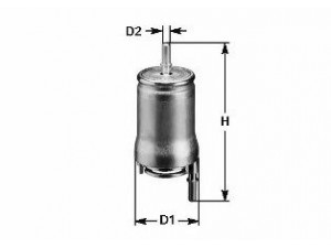 CLEAN FILTERS MBNA1516 kuro filtras 
 Techninės priežiūros dalys -> Papildomas remontas
0024773801, 0024773901, 0024776501