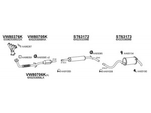 VENEPORTE 800434 išmetimo sistema 
 Išmetimo sistema -> Išmetimo sistema, visa