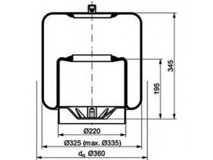 PE Automotive 084.115-14A dėklas, pneumatinė pakaba
942 320 38 21