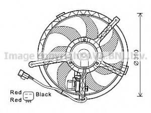 AVA QUALITY COOLING BW7534 ventiliatorius, radiatoriaus 
 Aušinimo sistema -> Oro aušinimas
17422752632, 17427535100, 7535100