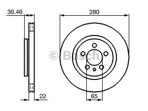 BOSCH 0 986 479 156 stabdžių diskas 
 Stabdžių sistema -> Diskinis stabdys -> Stabdžių diskas
357 615 301 A