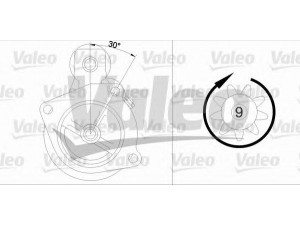 VALEO 433315 starteris
6005003153, 7700519797, 605720100071