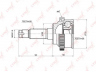 LYNXauto CO-3653A jungčių komplektas, kardaninis velenas
FA51-25-50X, FA51-25-50XA, FA51-25-50XB