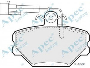 APEC braking PAD874 stabdžių trinkelių rinkinys, diskinis stabdys 
 Techninės priežiūros dalys -> Papildomas remontas
5888781, 063576, 655799999