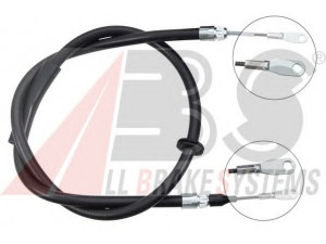 A.B.S. K14019 trosas, stovėjimo stabdys 
 Stabdžių sistema -> Valdymo svirtys/trosai
638 420 05 85