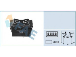 FAE 62550 jungiklis, lango pakėliklis 
 Vidaus įranga -> Elektrinis lango pakėliklis
6550.05