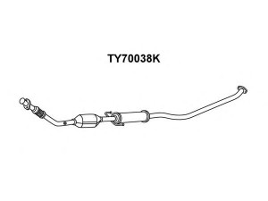 VENEPORTE TY70038K katalizatoriaus keitiklis
1741027100