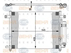 HELLA 8FC 351 302-121 kondensatorius, oro kondicionierius 
 Oro kondicionavimas -> Kondensatorius
96539632