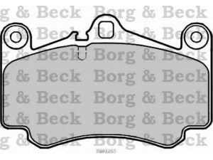 BORG & BECK BBP2255 stabdžių trinkelių rinkinys, diskinis stabdys 
 Techninės priežiūros dalys -> Papildomas remontas
99635194911, 99635194912, 99735194902