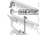 FEBEST NSB-K12F skersinio stabilizatoriaus įvorių komplektas 
 Ašies montavimas/vairavimo mechanizmas/ratai -> Stabilizatorius/fiksatoriai -> Sklendės
54613-AX602