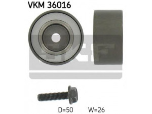 SKF VKM 36016 kreipiantysis skriemulys, V formos rumbuotas diržas 
 Diržinė pavara -> V formos rumbuotas diržas/komplektas -> Laisvasis/kreipiamasis skriemulys
M813134, MW30621270, 77 00 867 985