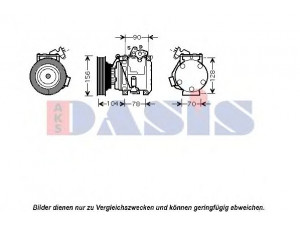 AKS DASIS 850447N kompresorius, oro kondicionierius 
 Oro kondicionavimas -> Kompresorius/dalys
883102B550
