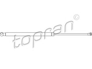 TOPRAN 700 690 dujinė spyruoklė, bagažinė 
 Priedai -> Bagažinė/pakrovimo skyrius
7700 842 151, 7700 846 772