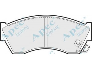 APEC braking PAD662 stabdžių trinkelių rinkinys, diskinis stabdys 
 Techninės priežiūros dalys -> Papildomas remontas
4106067A85, 4106072A85, 4106072A87
