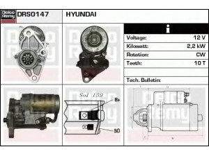 DELCO REMY DRS0147 starteris 
 Elektros įranga -> Starterio sistema -> Starteris
03111-4240, 03111-4241, 36100-4X210
